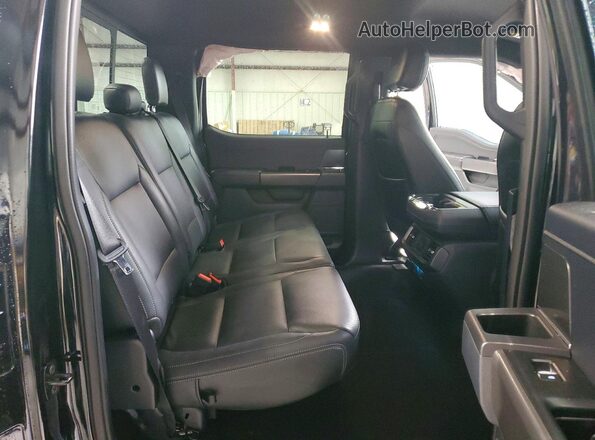 1FTEW3KP9RKE89063 2024 FORD F150 Черный Вид задних сидений