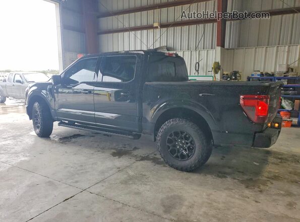 1FTEW3KP9RKE89063 2024 FORD F150 Черный Задняя левая четверть