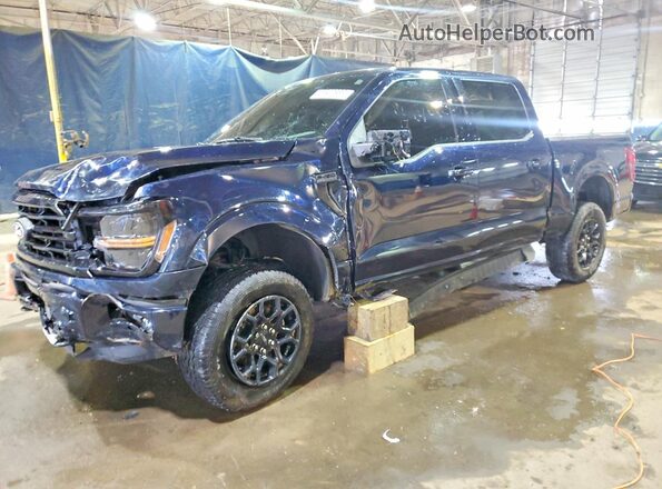 1FTEW3LP5SFA12837 2025 FORD F150 Синий Передняя левая четверть