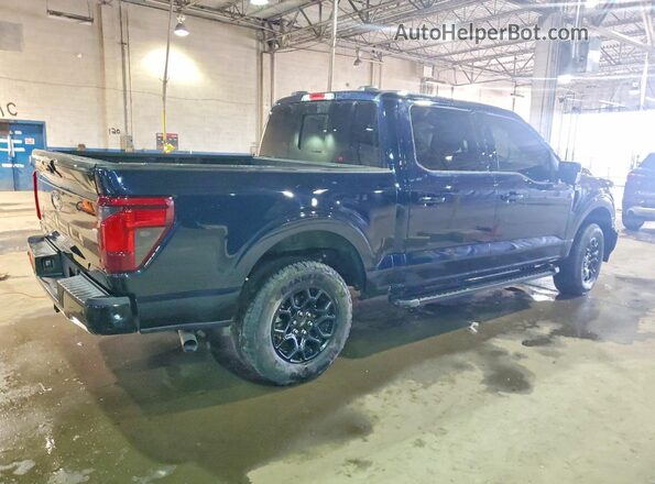1FTEW3LP5SFA12837 2025 FORD F150 Синий Задняя правая четверть
