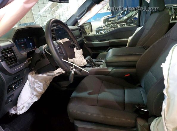 1FTEW3LP5SFA12837 2025 FORD F150 Синий Вид салона спереди