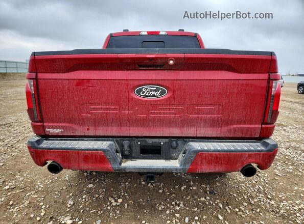 1FTEW3LP5SFC57220 2025 FORD F150 Темно-бордовый Вид сзади