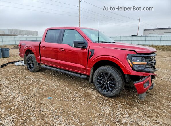 1FTEW3LP5SFC57220 2025 FORD F150 Темно-бордовый Передняя правая четверть
