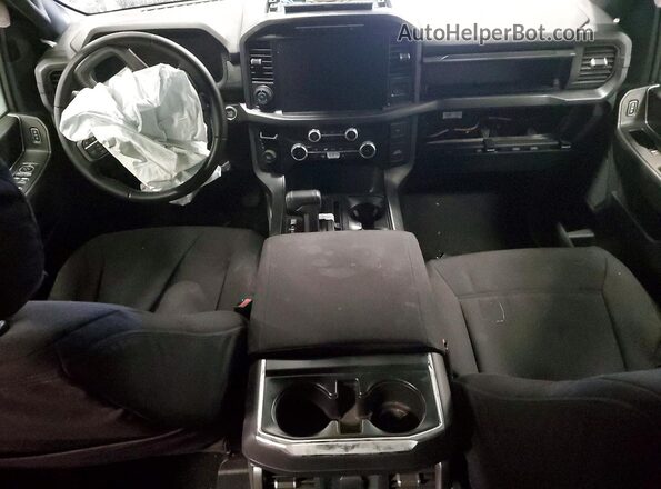 1FTEW3LP6RKE18353 2024 FORD F150 Синий Вид панели приборов