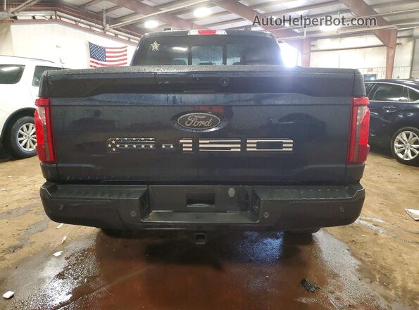1FTEW3LP6RKE18353 2024 FORD F150 Синий Вид сзади