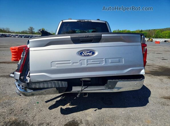 1FTEW3LP8SKE12754 2025 FORD F150 Silver Вид ззаду