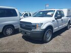 2019 Ford F-150 Xl White vin: 1FTEX1C48KKE83556