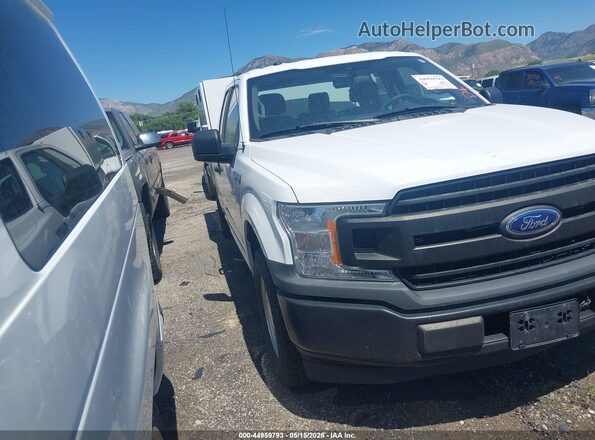 1FTEX1C48KKE83556 2019 FORD F150 White Սալոնի հետևի տեսք