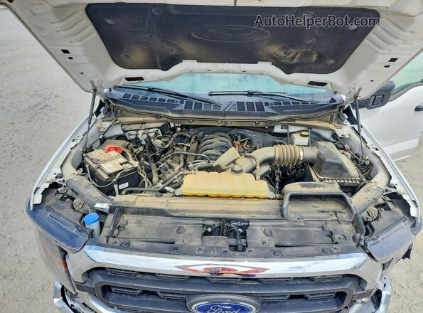 1FTEX1C50PKF31602 2023 FORD F150 White Vista interior trasera