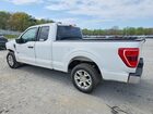 2023 Ford F150 Super Cab White vin: 1FTEX1C50PKF31602