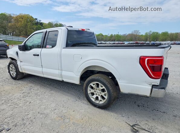 1FTEX1C50PKF31602 2023 FORD F150 White Trasero izquierdo