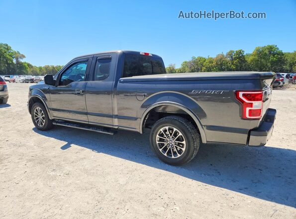 1FTEX1C51JKE34920 2018 FORD F150 Gray Tył lewy