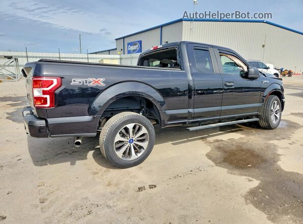 1FTEX1C52KKC73656 2019 FORD F150 Black Tył prawy