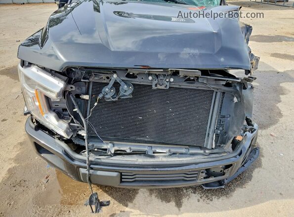 1FTEX1C52KKC73656 2019 FORD F150 Black Widok wnętrza z tyłu