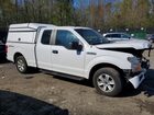 2018 Ford F150 Super Cab White vin: 1FTEX1C56JFC23527
