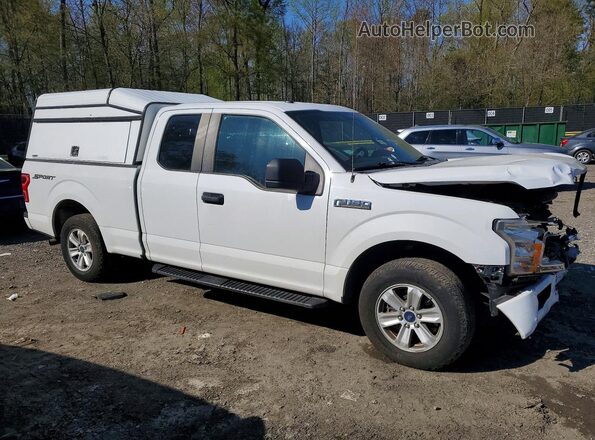 1FTEX1C56JFC23527 2018 FORD F150 White Przód prawy