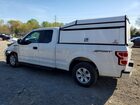 2018 Ford F150 Super Cab White vin: 1FTEX1C56JFC23527