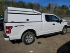 2018 Ford F150 Super Cab White vin: 1FTEX1C56JFC23527
