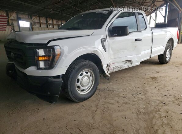 1FTEX1C58PKE40416 2023 FORD F150 Белый Передняя левая четверть