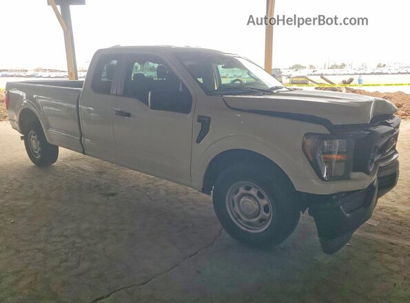 1FTEX1C58PKE40416 2023 FORD F150 Белый Передняя правая четверть
