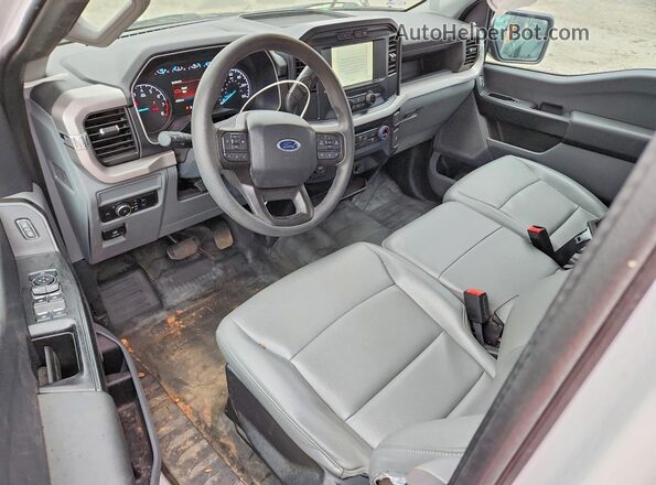 1FTEX1C59NKF24791 2022 FORD F150 White წინა პანელის ხედი