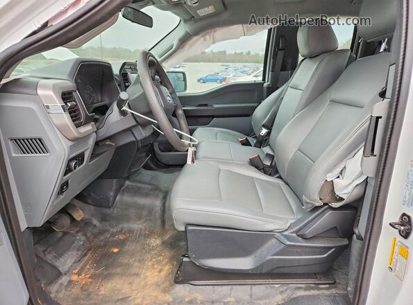 1FTEX1C59NKF24791 2022 FORD F150 White წინა სალონის ხედი