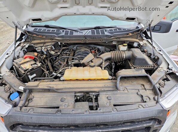 1FTEX1C59NKF24791 2022 FORD F150 White უკანა სალონის ხედი