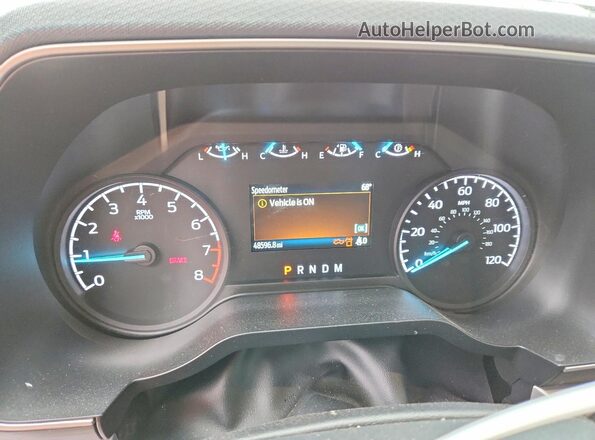 1FTEX1C59NKF24791 2022 FORD F150 White ხელსაწყოთა პანელის ხედი
