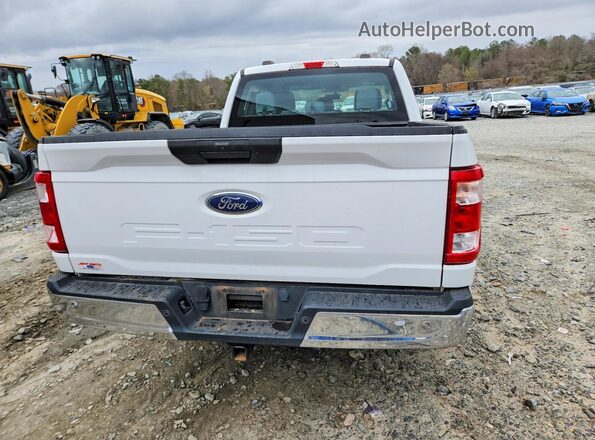 1FTEX1C59NKF24791 2022 FORD F150 White უკანა ხედი