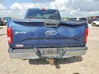 2017 Ford F150 Super Cab Синий vin: 1FTEX1C83HKE35863