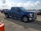 2017 Ford F150 Super Cab Синий vin: 1FTEX1C83HKE35863