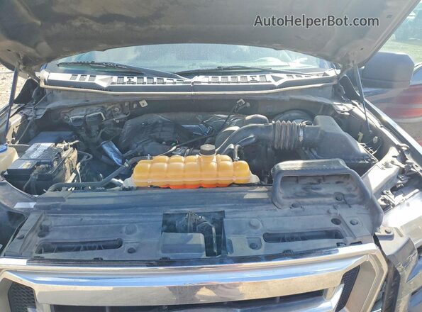 1FTEX1C83HKE35863 2017 FORD F150 Синий Вид задней части салона