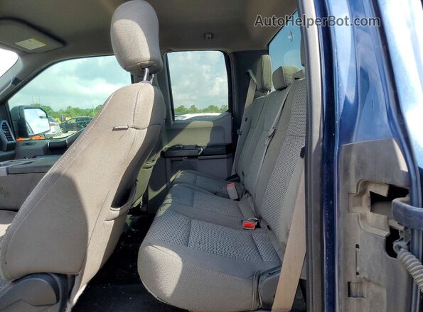 1FTEX1C83HKE35863 2017 FORD F150 Синий Вид задних сидений
