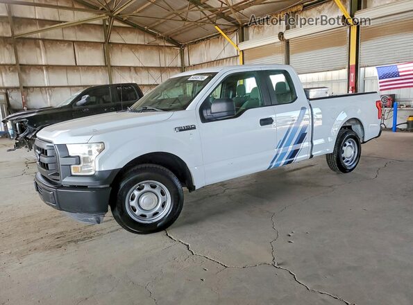 1FTEX1C85GFB27004 2016 FORD F150 Двухцветный Передняя левая четверть