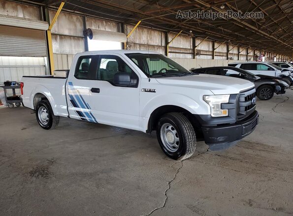 1FTEX1C85GFB27004 2016 FORD F150 Двухцветный Передняя правая четверть
