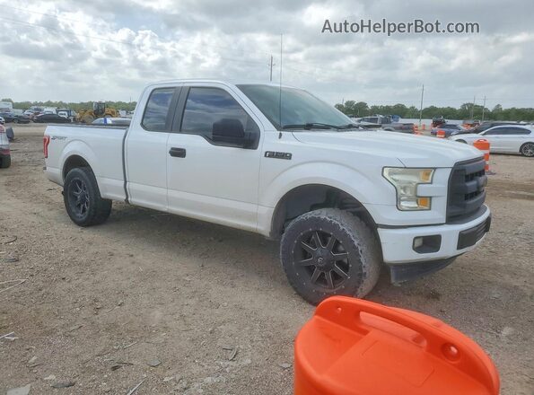 1FTEX1C89HFA20958 2017 FORD F150 Белый Передняя правая четверть