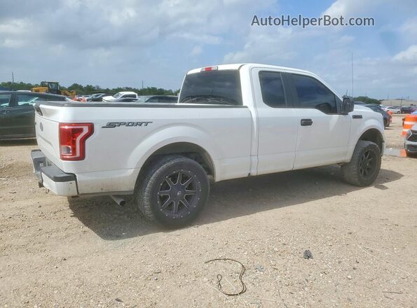 1FTEX1C89HFA20958 2017 FORD F150 Белый Задняя правая четверть