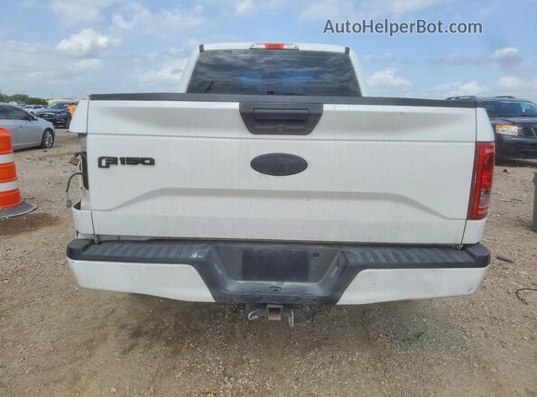 1FTEX1C89HFA20958 2017 FORD F150 Белый Вид сзади