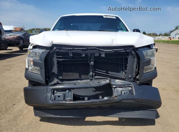 1FTEX1C89HKD35539 2017 FORD F150 White Widok z przodu