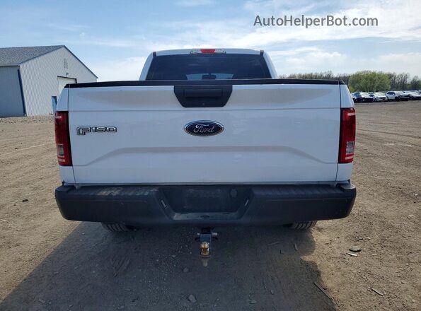 1FTEX1C89HKD35539 2017 FORD F150 White Widok z tyłu