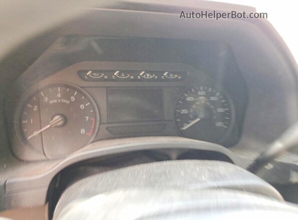 1FTEX1CB0JKF05983 2018 FORD F150 Белый Вид щитка приборов
