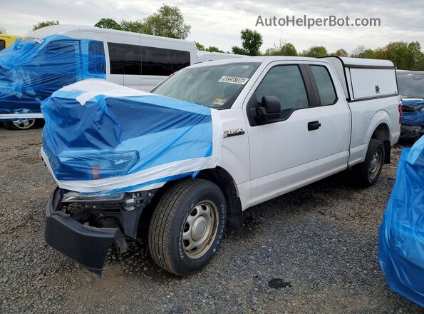 1FTEX1CB0JKF05983 2018 FORD F150 Белый Передняя левая четверть