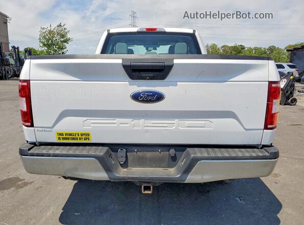 1FTEX1CB1JKD28232 2018 FORD F150 White Widok z tyłu