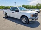 2018 Ford F150 Super Cab White vin: 1FTEX1CB1JKD28232