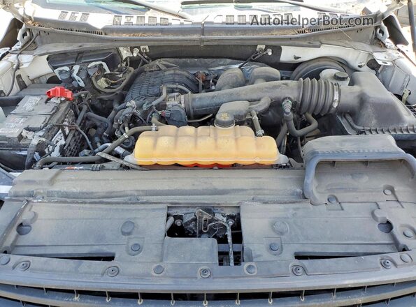 1FTEX1CB1JKD28232 2018 FORD F150 White Widok wnętrza z tyłu