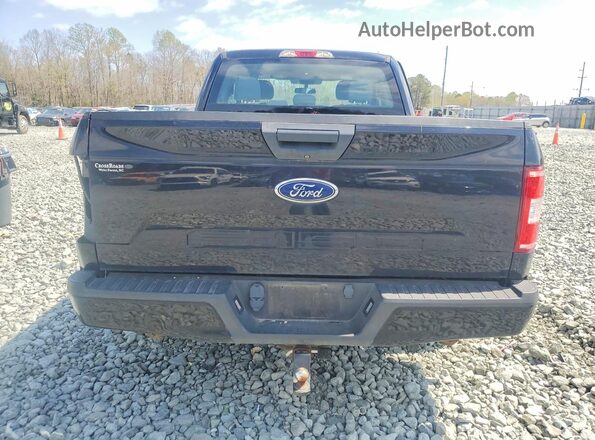 1FTEX1CB2KFC16145 2019 FORD F150 Черный Вид сзади