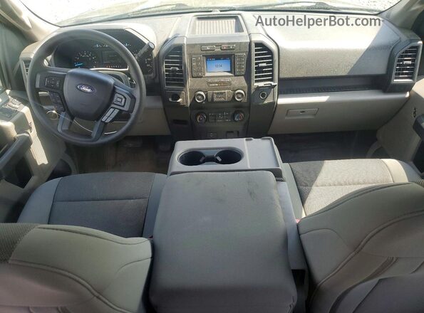 1FTEX1CB2KFC16145 2019 FORD F150 Черный Вид панели приборов