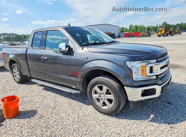 1FTEX1CB2KKC45748 2019 FORD F150 Gray Передня права чверть