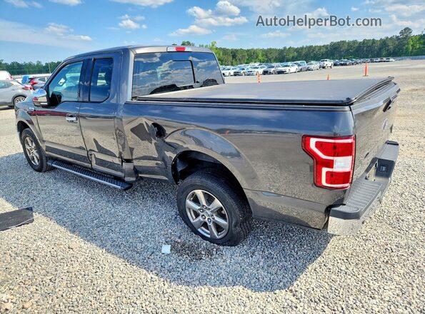 1FTEX1CB2KKC45748 2019 FORD F150 Gray Задня ліва чверть