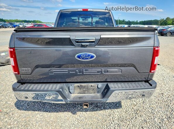 1FTEX1CB2KKC45748 2019 FORD F150 Gray Вид ззаду